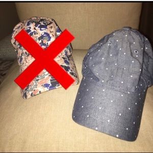 Patterned baseball caps
